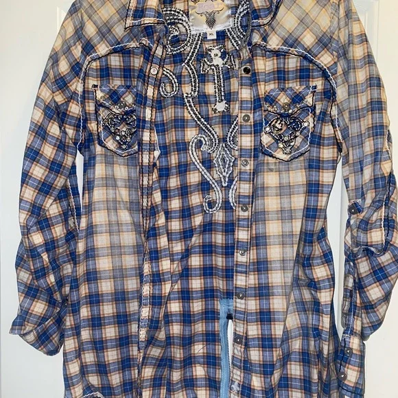 Roar button up xl - Picture 2 of 2